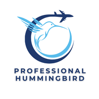 Professional Hummingbird logo